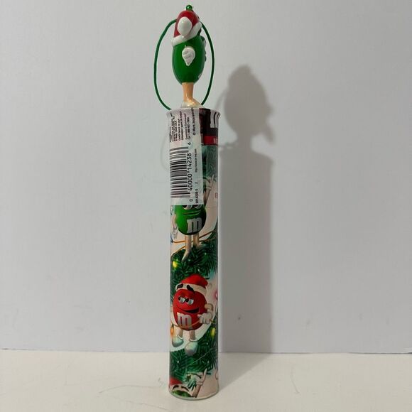 Vintage Green M&M Candy Ornament - Picture 4 of 10